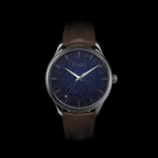 EPM Silver, brown leather band